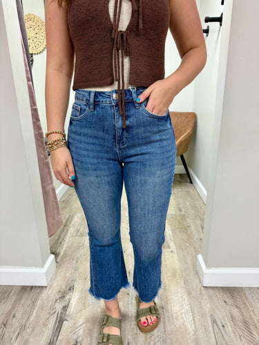 Urban Non Distressed Crop Denim