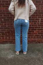 Load image into Gallery viewer, Blue Luster Mid Rise Slim Wide