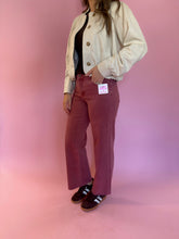 Load image into Gallery viewer, TC Mid Rise Straight Raw Hem Denim