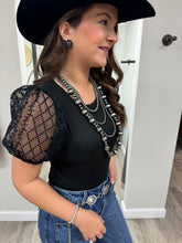 Load image into Gallery viewer, Emily Black Bodysuit