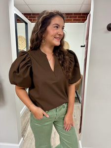 Allie Puff Sleeve Top
