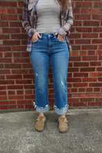 Load image into Gallery viewer, Four Season Mid Rise Cuffed Slim Wide