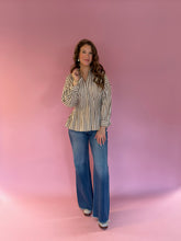 Load image into Gallery viewer, Camille Stripe Top