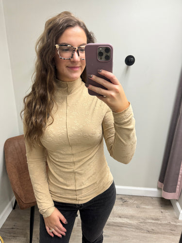 Harmony Latte Floral Long Sleeve