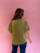 Load image into Gallery viewer, Nicole Corduroy Top