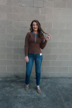 Load image into Gallery viewer, Amy Striped Two Tone Top