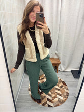 Load image into Gallery viewer, Scarlett Olive Pinstripe Pants