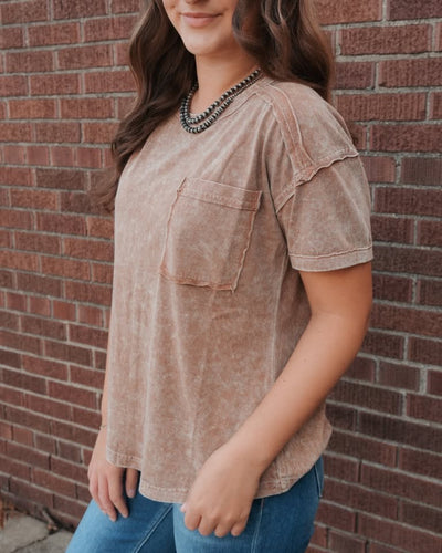 Emery Mineral Wash Top