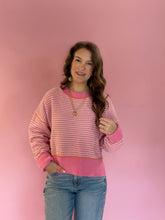 Load image into Gallery viewer, Ruby Stripe Knit Sweater