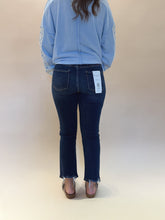 Load image into Gallery viewer, High Rise Cropped Straight Leg Denim