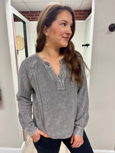 Load image into Gallery viewer, Olivia Ribbed Wash Top