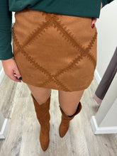 Load image into Gallery viewer, Logan Suede Skort