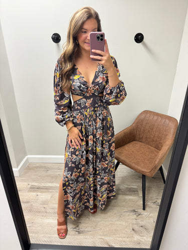 Korbyn Floral Cutout Maxi