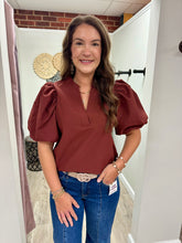 Load image into Gallery viewer, Allie Puff Sleeve Top