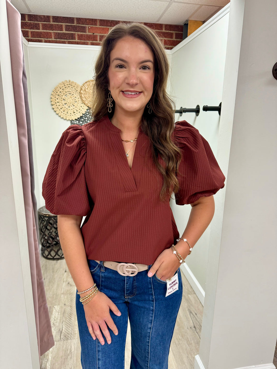 Allie Puff Sleeve Top