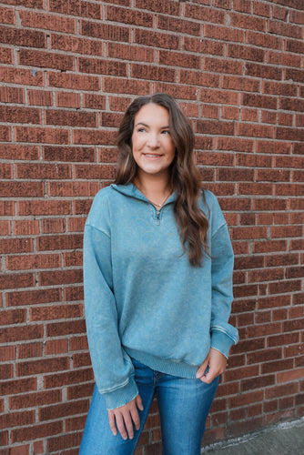 Becky Fleece Half Zip Pullover