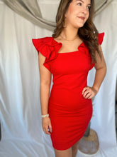 Load image into Gallery viewer, Amber Red Dress