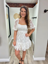 Load image into Gallery viewer, Ava Bow Pearl Dress