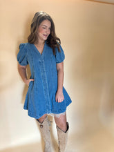 Load image into Gallery viewer, Julia Denim Dress