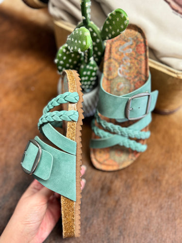 Nora Turquoise Sandal