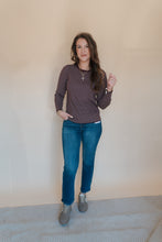 Load image into Gallery viewer, Bridget Pinstriped Crewneck