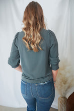 Load image into Gallery viewer, Kayla 3/4 Puff Sleeve Blouse