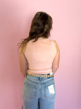 Load image into Gallery viewer, Kaylin Fringe Suede Top