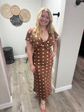 Load image into Gallery viewer, Kaylin Polka Dot Maxi Dress