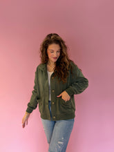 Load image into Gallery viewer, Ellie Olive Button Button Down Cardigan