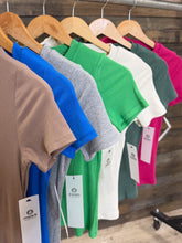 Load image into Gallery viewer, Coreclassic Ribbed Built-in Bra Top