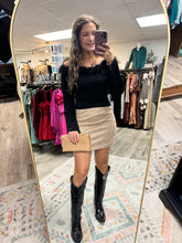 Load image into Gallery viewer, Hollyn Black Off The Shoulder Top