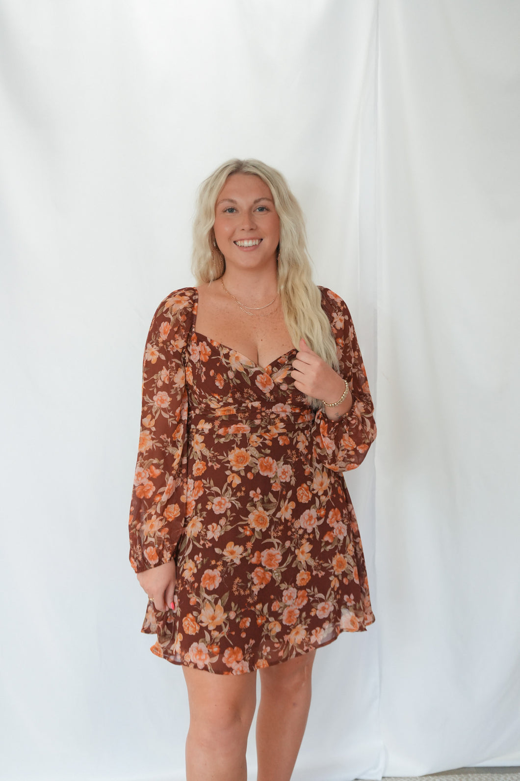 Erika Floral Dress