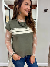 Load image into Gallery viewer, Shelby Sleeveless Striped Sweater Top