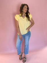 Load image into Gallery viewer, Hannah Ruffle Top
