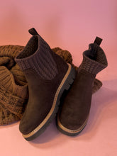 Load image into Gallery viewer, Keep Me Warm Chocolate Suede Bootie