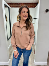 Load image into Gallery viewer, Lizzy Half Zip Pullover