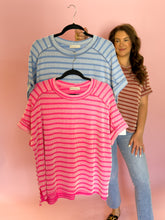 Load image into Gallery viewer, April Raised Rib Striped Top