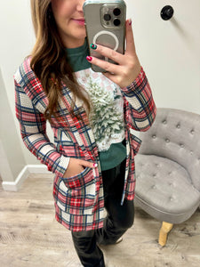 Lola Plaid Cardigan