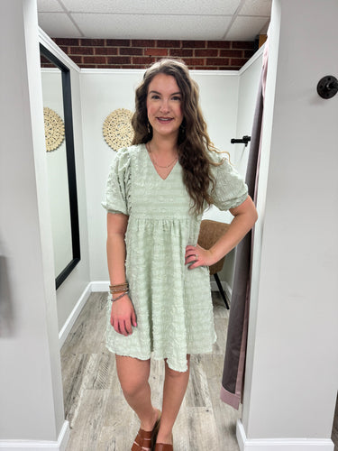 Cassie Sage Dress