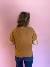 Load image into Gallery viewer, Rayven Camel Sweater Top