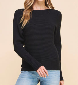 Karson Plus Ribbed Sweater