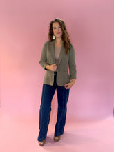 Load image into Gallery viewer, Keaton Olive Textured Blazer