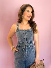 Load image into Gallery viewer, (RESTOCKED) Kenna Denim Zip Up Jumpsuit