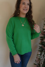 Load image into Gallery viewer, Brandi Marled Side Slit Sweater