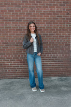 Load image into Gallery viewer, Evie Charcoal Jacket