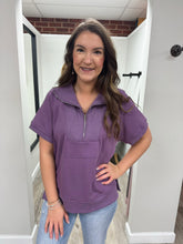 Load image into Gallery viewer, Vanessa Half Zip Pullover