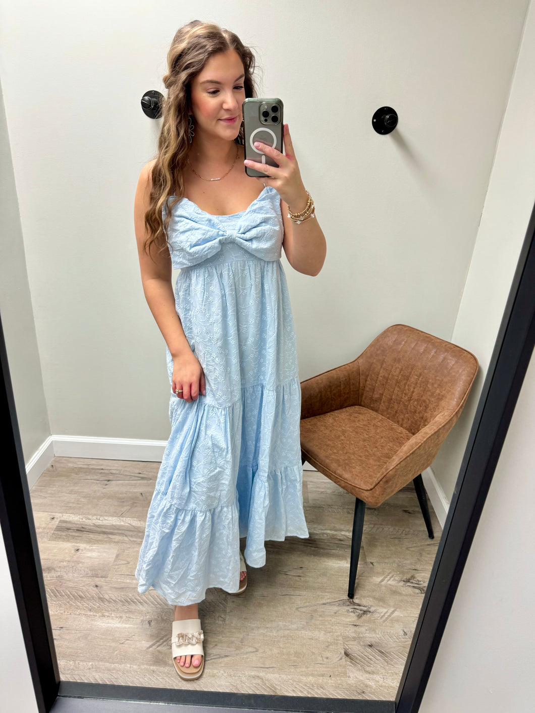 Madelyn Bow Floral Dress
