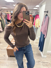 Load image into Gallery viewer, Cecilia Mocha Top
