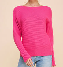 Load image into Gallery viewer, Karson Plus Ribbed Sweater
