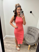 Load image into Gallery viewer, Laken Washed Ribbed Midi Dress